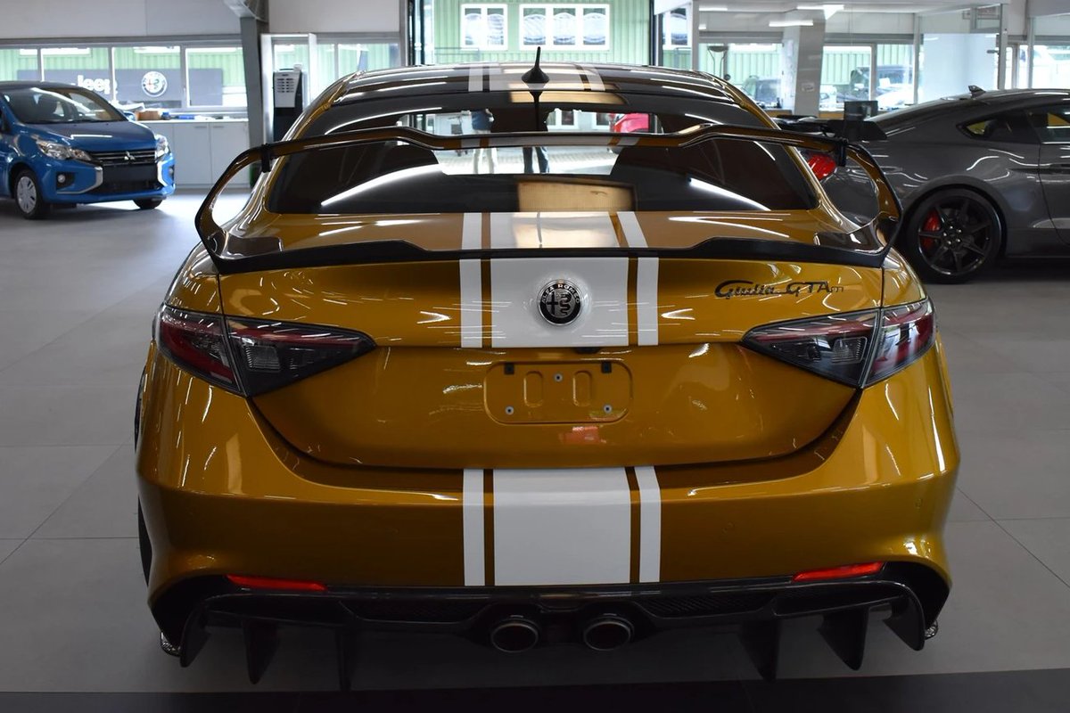 Alfa Romeo Giulia GTAm in Ocra Bicolor livery, no.467 of 500 made.