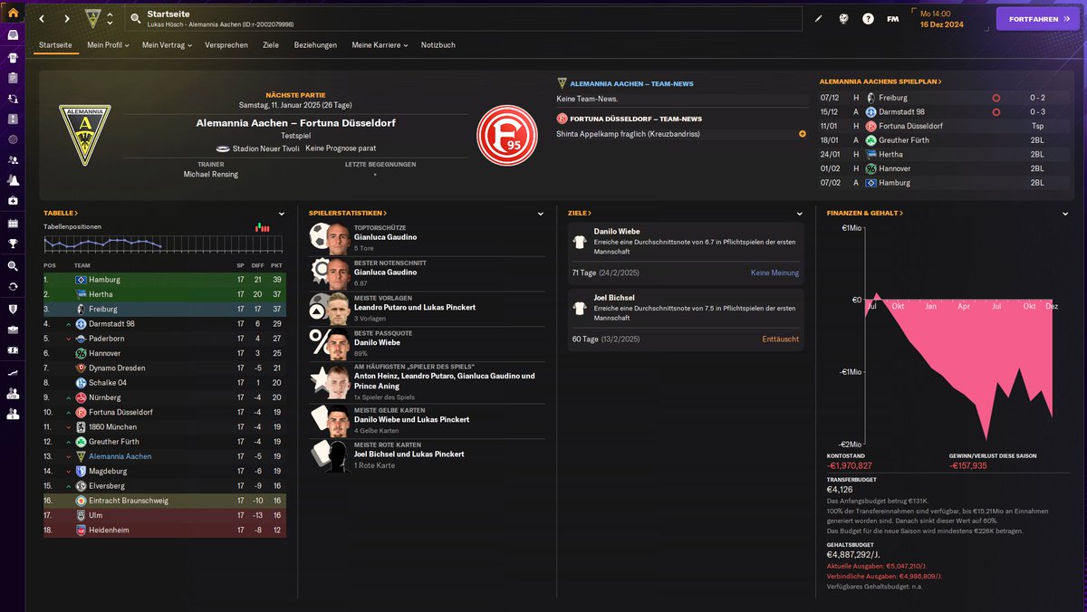 Feiertag, FM &amp; Kaffee... das Leben ist schön! 🤩

🔴 𝗟𝗜𝗩𝗘 𝗔𝗕 𝟭𝟬 𝗨𝗛𝗥! ☕️
#fm24 #footballmanager