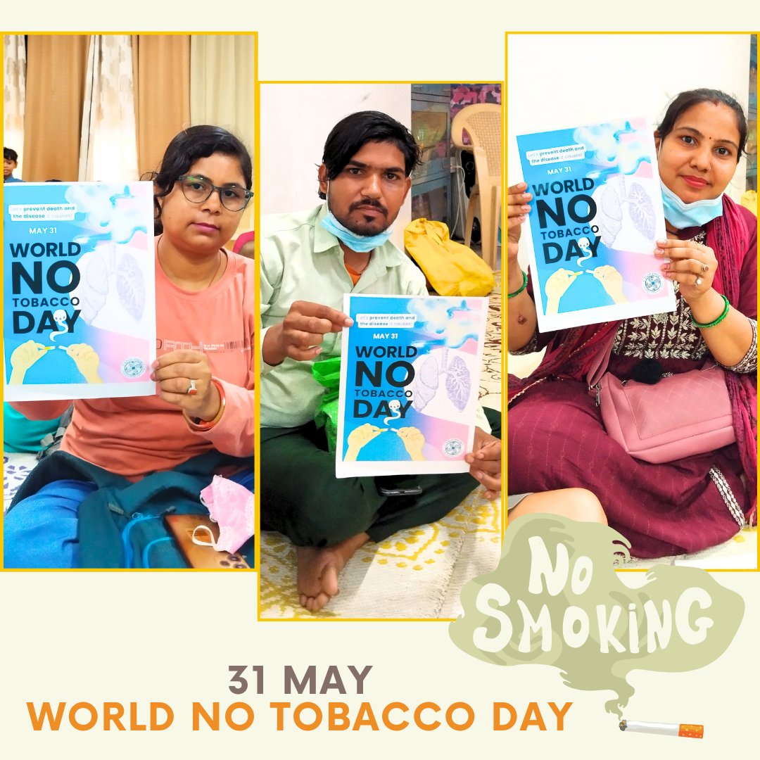 Continuing the drive against tobacco use for 'World No Tobacco Day', we had our Day Care attendees share their stories and experiences. All of them urge everyone to refrain from smoking or consuming any tobacco products. 
Spread the message further.
#WorldNoTobaccoDay #NoSmoking