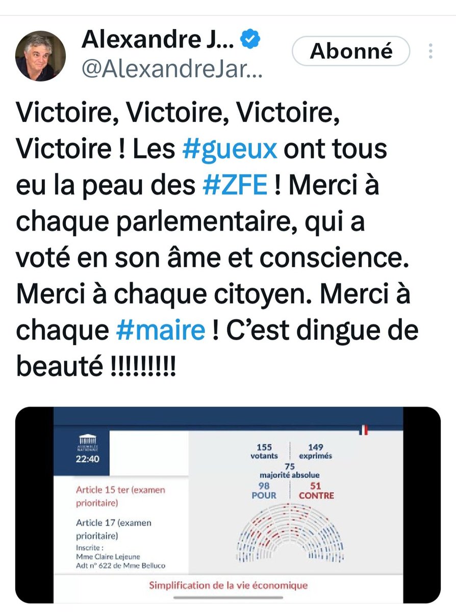 Hourra ...