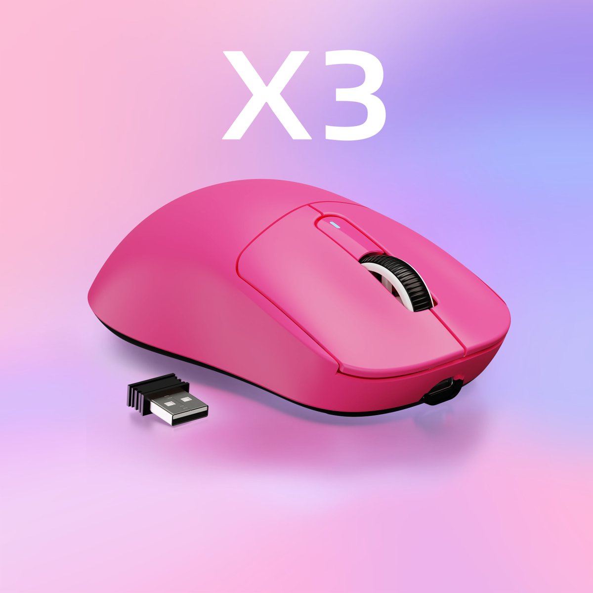 ATTACK SHARK X3 Lightweight Wireless Gaming Mouse-Berry Red is NOW LIVE on Amazon US!

 Limited-Time 20% OFF Flash Sale

 Unlock Pro-Grade Dominance:

49g SUPERLIGHT, PixArt PAW3395 Gaming Sensor, BT/2.4G Wireless/Wired, 6 Adjustable DPI up to 26000, 200 hrs Battery

Claim Your