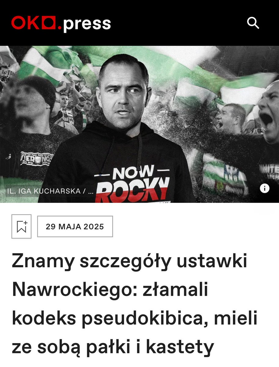 ‼️Po ustawce, w której brał udział Karol Nawrocki, szef poznańskich pseudokibiców trafił do szpitala z ciężkimi obrażeniami. O wyjatkowo brutalnej bójce pod Kościerzyną (i nie tylko) rozmawiam z prok. Łukaszem Bielą, który oskarżał i doprowadził do skazania jej uczestników.