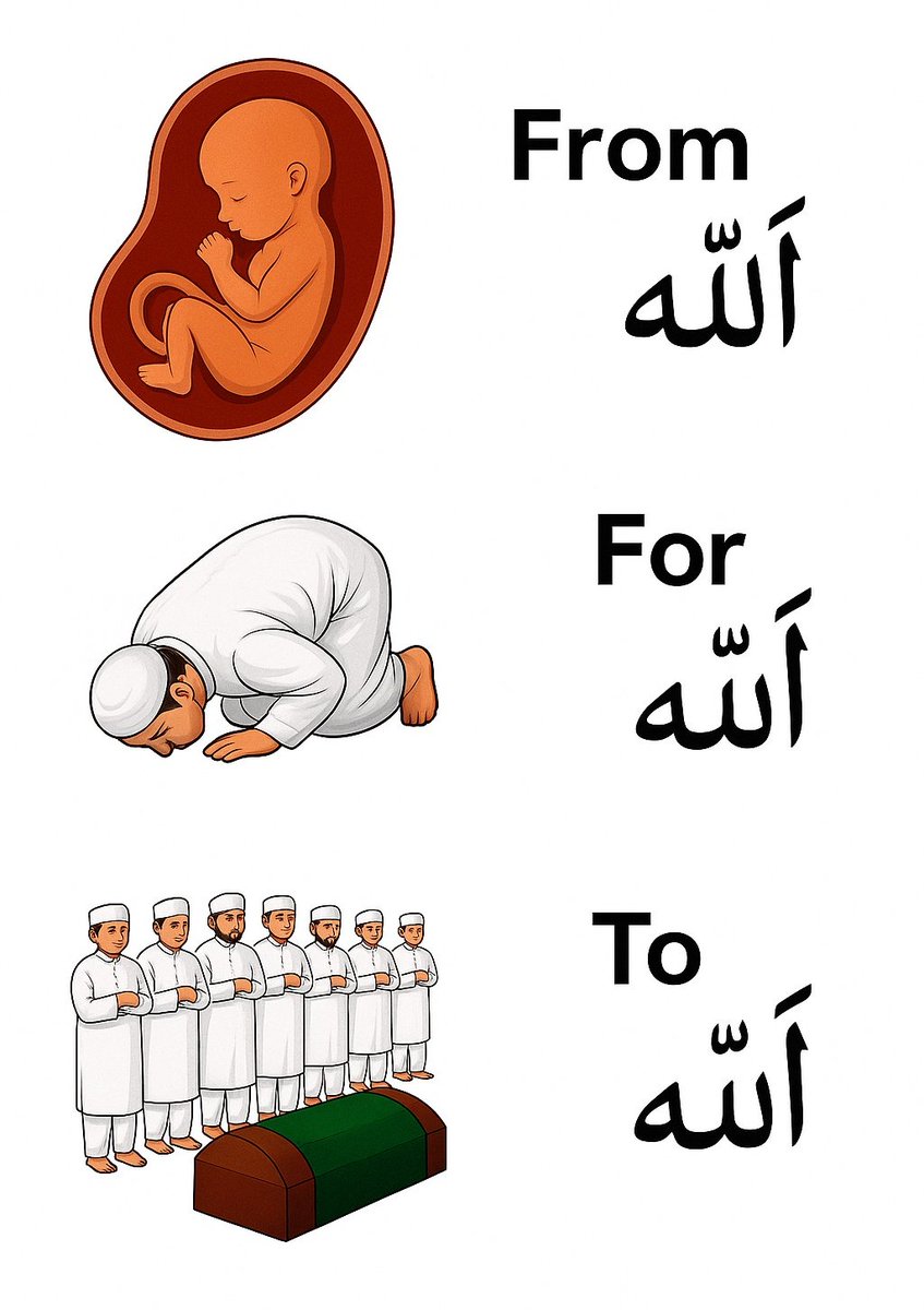 Indeed we belong to Allah, to Him we will return.