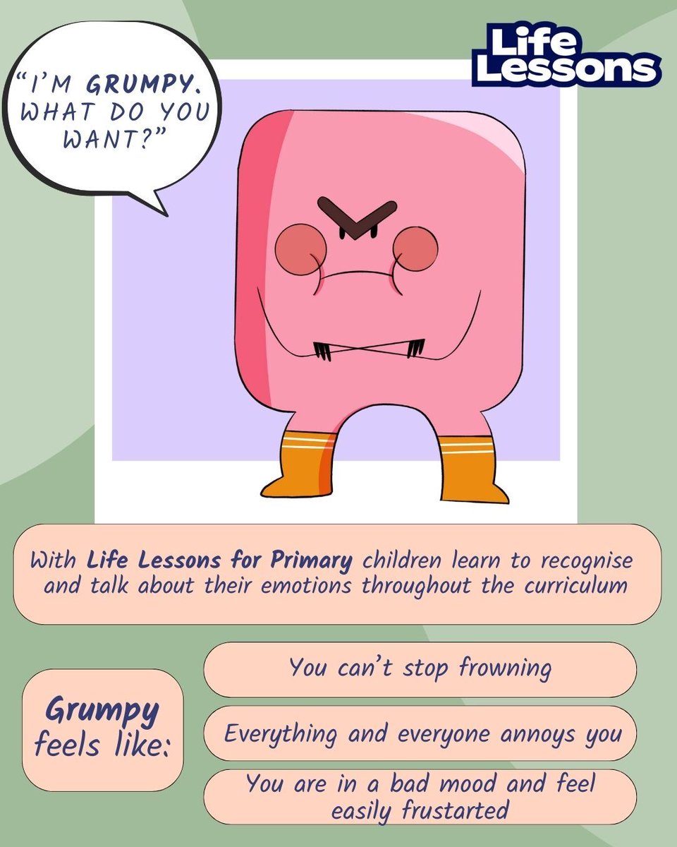 The purpose of these emotions is to help children to understand some of the emotions they are experiencing.

These are a vital part of our Primary PSHE curriculum and the emotions act as a visual embodiment which aligns with Zones of Regulation.

#primary #primaryschool #PSHE