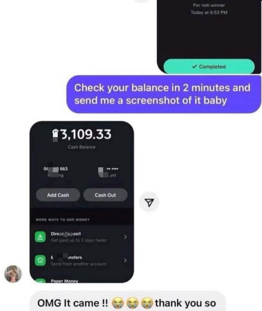 daddycoolsol's tweet image. Sponsored Relief Cash Flip Investment💰 in 30 minutes. No personal information is required.

Accepting: CashApp, PayPal, Zelle, Apple Pay, Venmo, Revolut, Bank Transfer🏦, ETC. Interested in investing?
DM to get started today – 100% legit and trusted.