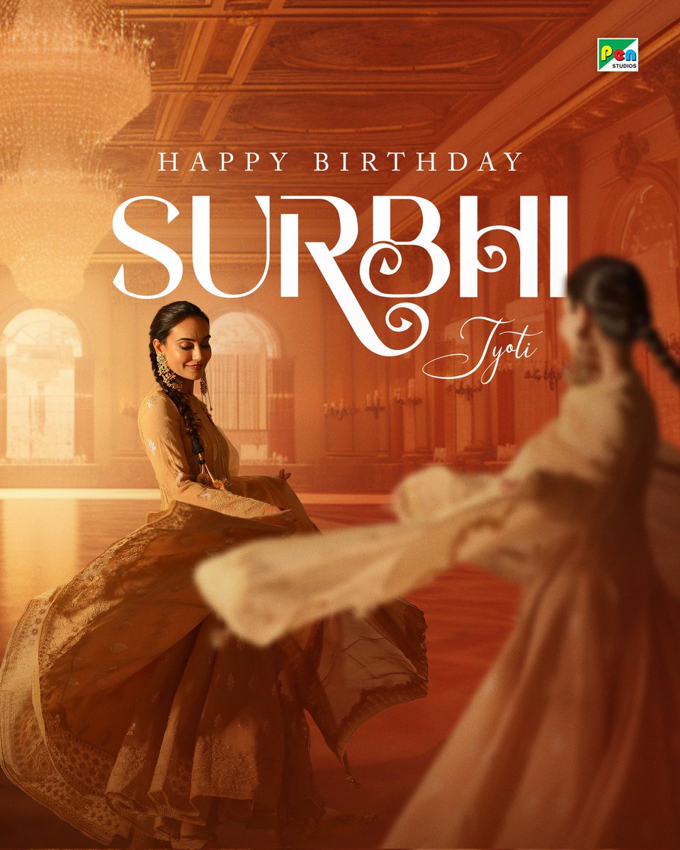 Happy Birthday to the vibrant and talented <a href="/SurbhiJtweets/">Surbhi Jyoti</a> 💗

Your charm lights up every screen you grace. 🌠

#HappyBirthdaySurbhiJyoti #SurbhiJyoti #PenMovies