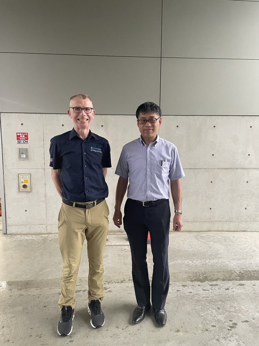 DynamicToolsDT's tweet image. 英国フィルターミスト社よりRichard Smith氏が来日され打ち合わせや食事をご一緒し親睦を深めました！
We had the pleasure of welcoming Mr. Richard Smith from Filtermist UK during his visit to Japan. We had productive meetings and shared meals, deepening our relationship.
