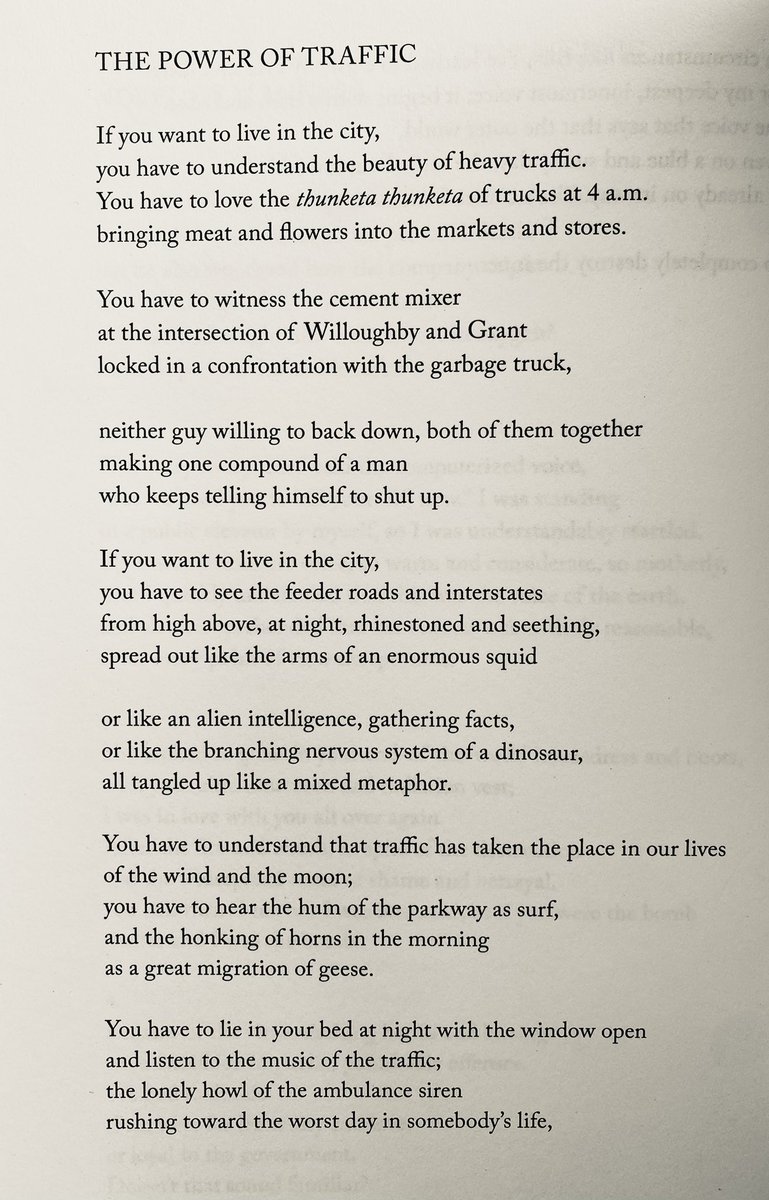 fiddesmark's tweet image. For anyone stuck in traffic today…
from the great Tony Hoagland
(Turn Up the Ocean)