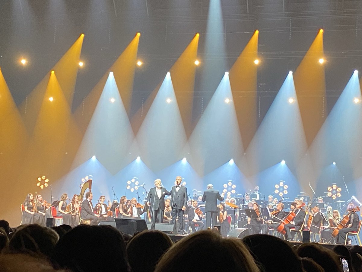La grande soirée in Geneva with Plácido Domingo and Andrea Bocelli - musical excellence! A moment of joy and hope in this ´confusing’ time…