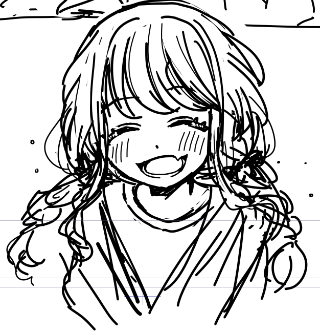 満面の笑み 