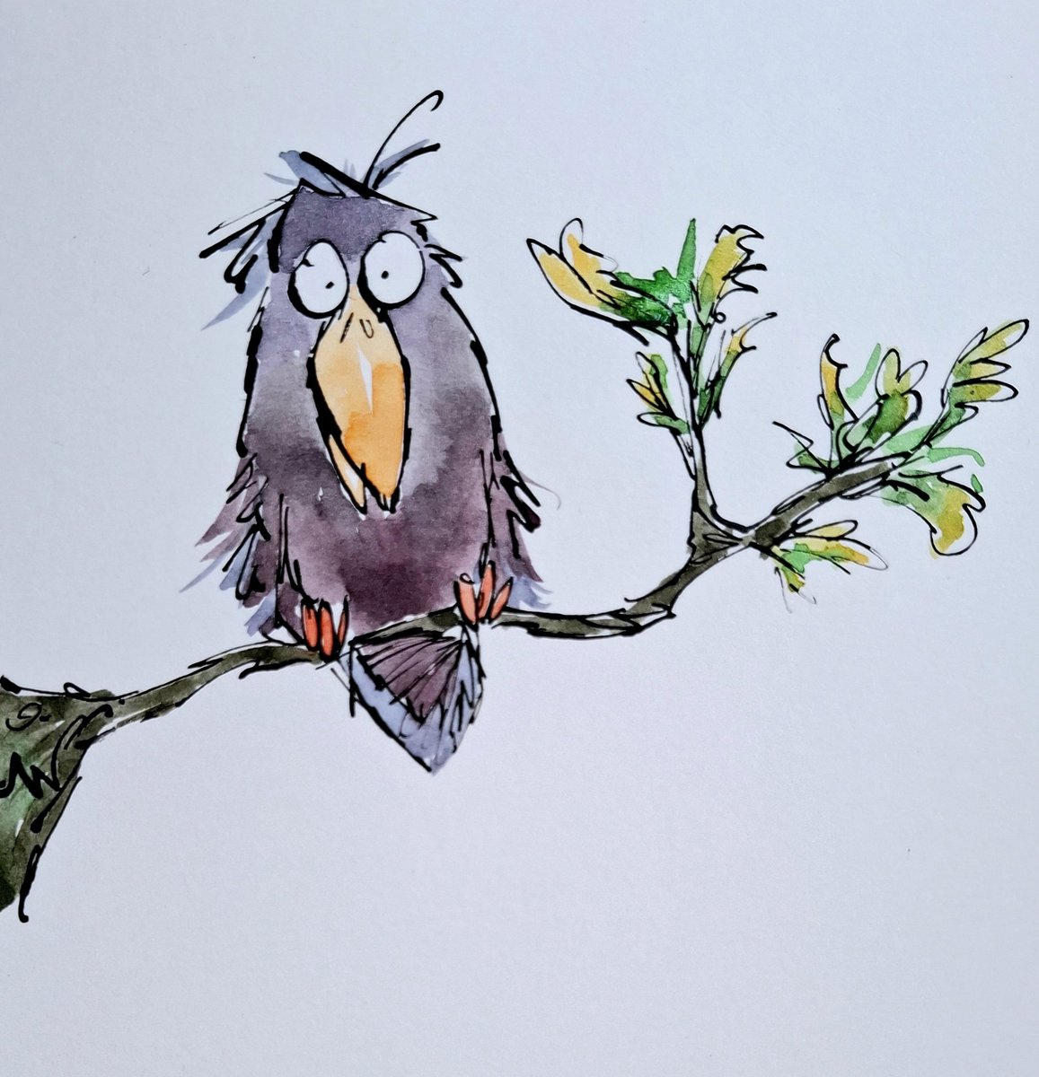 those little red feet...