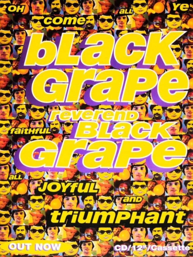 #OnThisDay in 1995

Black Grape released their debut single  ● Reverend Black Grape 

Can I get a witness.....