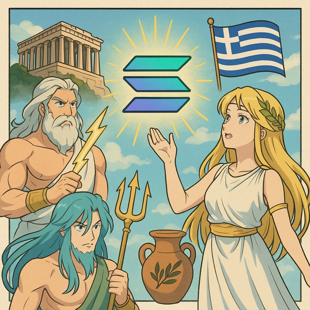 krishhumai's tweet photo. Joining For GREECE 🇬🇷

The Land Of Gods ⚡
Is Now Integrating With @solana 

#SolanaNFTs #solana #NFTs #drip 

Tags : @drip_haus @solana @fragmetric https://t.co/9QJZr5Aj9o