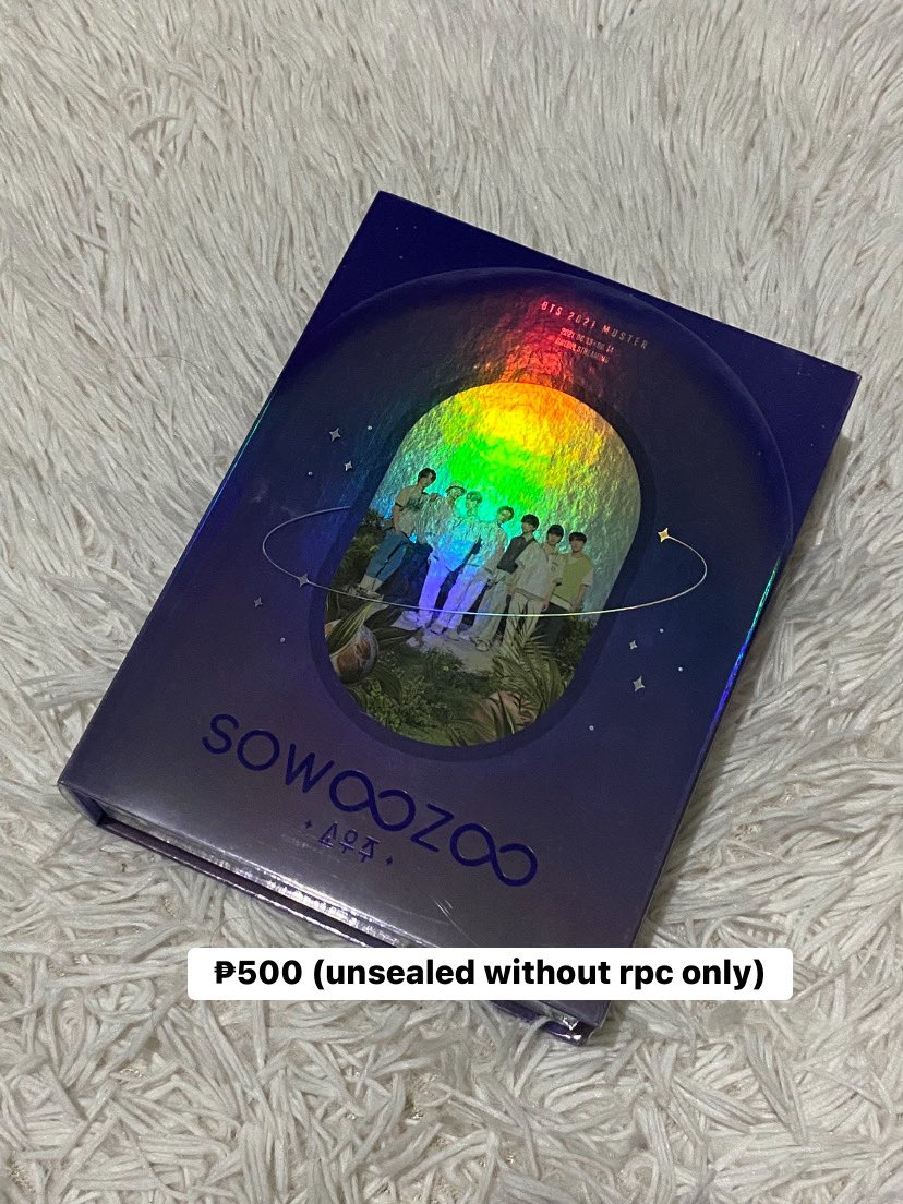 cookyyy09's tweet photo. wts lfb bts pc ph 

BTS Sowozoo DVD without rpc only - ₱500

— payo
— mod: ggx  mop: gcash
— 9/10-mint condition

rfs: need funds 🥹

reply mine / dm to claim :) https://t.co/xjRLrTNxuH