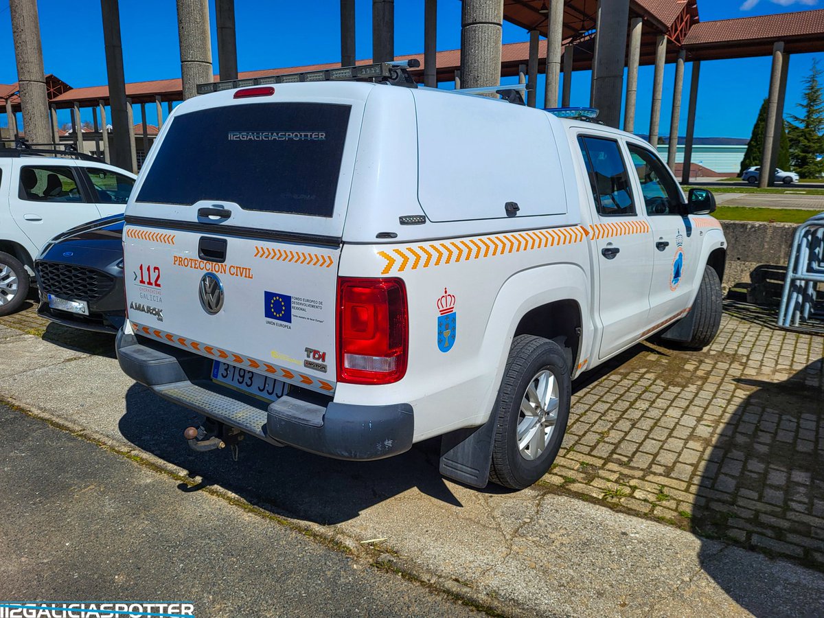 GaliciaSpotter's tweet photo. Volkswagen Amarok perteneciente a Protección Civil de Viveiro.
#vwamarok #emerxenciasgalicia #112galicia #112emerxenciasgalicia #sedexpo #sedexpo25 #sedexpo2025 #silleda #emerxencias112galicia #axega112 #pcviveiro #lasprotescuentan #viveiro #proteccioncivilviveiro #cell2 https://t.co/JhfD1knD6H
