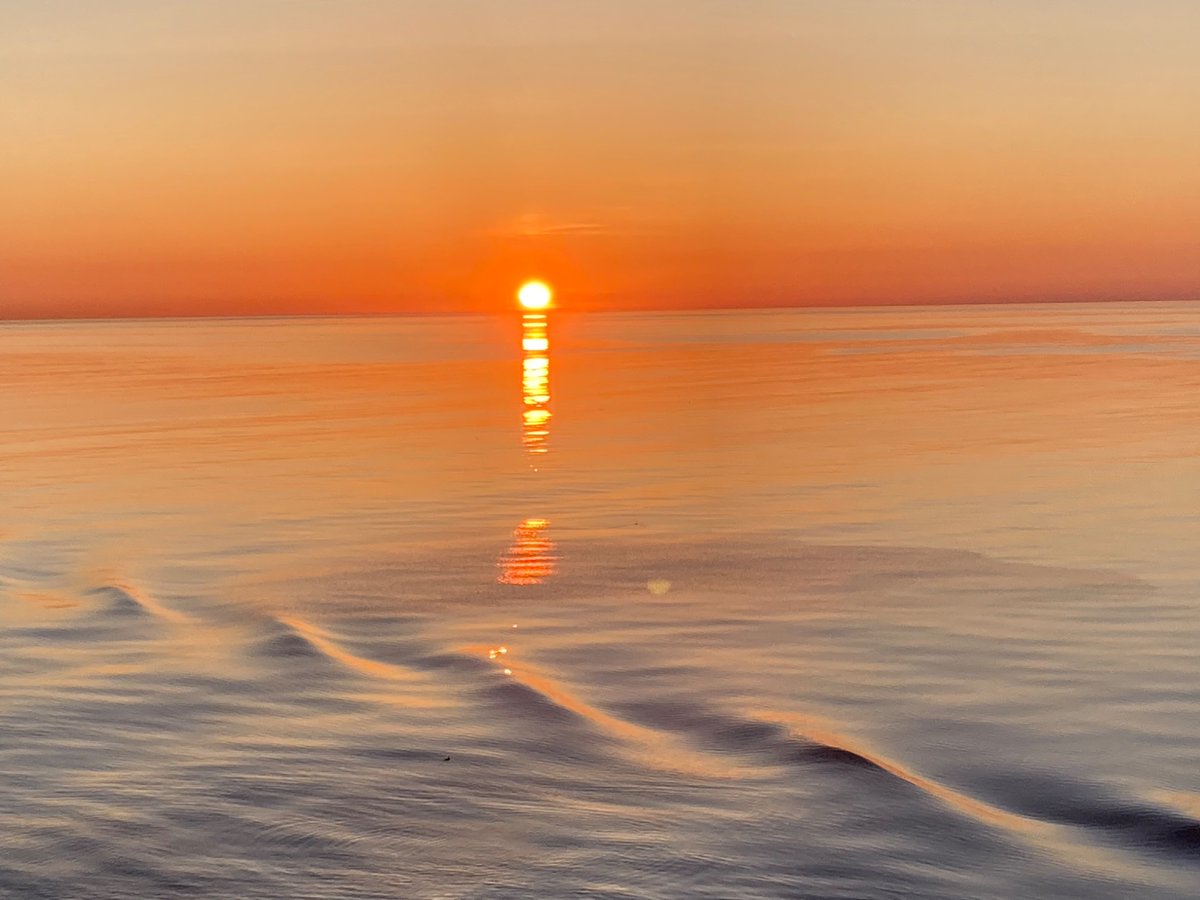 Sunset in the Arctic Circle