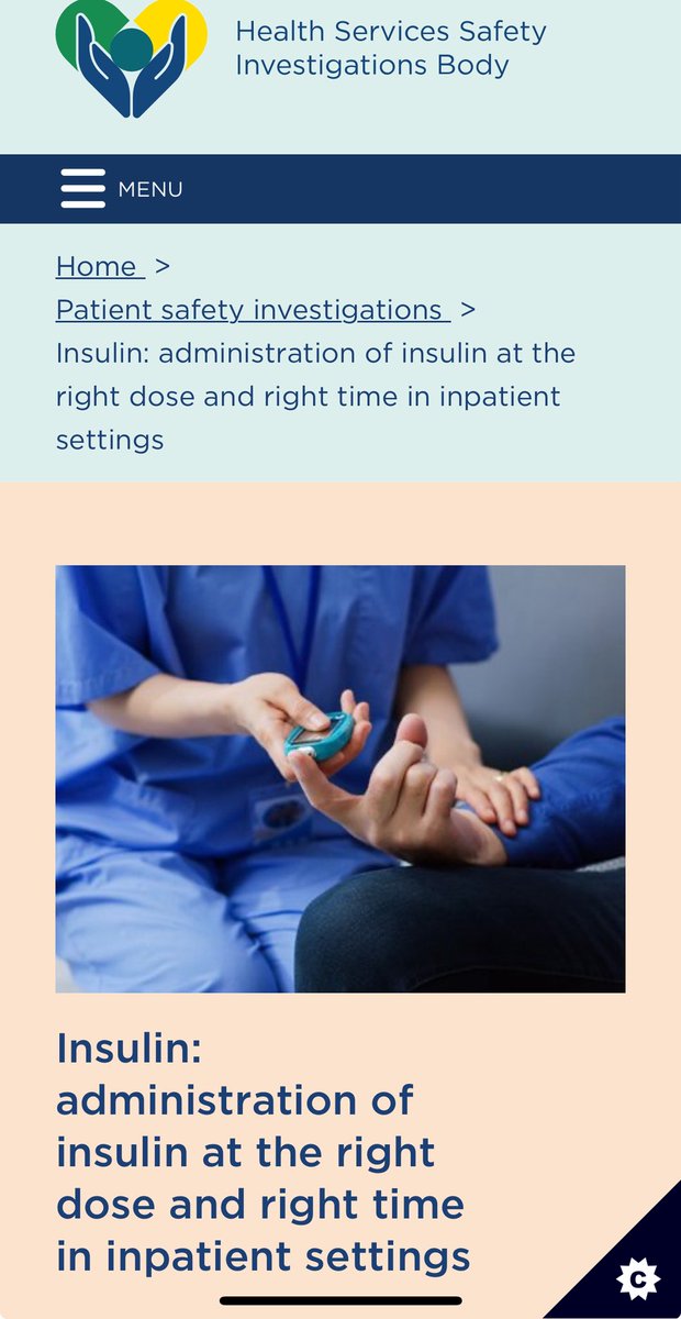 Partha S Kar 🇮🇳🇬🇧🏏🎥 (@parthaskar) on Twitter photo *NEWS*
Via <a href="/theHSSIB/">Health Services Safety Investigations Body (HSSIB)</a>
If you are someone who uses #Insulin for your #Diabetes or a carer
Or a healthcare professional
Do contribute please
cc <a href="/kamleshkhunti/">Prof Kamlesh Khunti</a> <a href="/ShivaniM_KC/">Shivani Misra</a> <a href="/DiabetesUK/">Diabetes UK</a> <a href="/BT1DUK/">Breakthrough T1D UK</a> <a href="/NHSDiabetesProg/">NHS Diabetes Programme</a> <a href="/NHSGIRFT/">Getting It Right First Time (GIRFT)</a>
Link:
hssib.org.uk/patient-safety… *NEWS*
Via <a href="/theHSSIB/">Health Services Safety Investigations Body (HSSIB)</a>
If you are someone who uses #Insulin for your #Diabetes or a carer
Or a healthcare professional
Do contribute please
cc <a href="/kamleshkhunti/">Prof Kamlesh Khunti</a> <a href="/ShivaniM_KC/">Shivani Misra</a> <a href="/DiabetesUK/">Diabetes UK</a> <a href="/BT1DUK/">Breakthrough T1D UK</a> <a href="/NHSDiabetesProg/">NHS Diabetes Programme</a> <a href="/NHSGIRFT/">Getting It Right First Time (GIRFT)</a>
Link:
hssib.org.uk/patient-safety…
