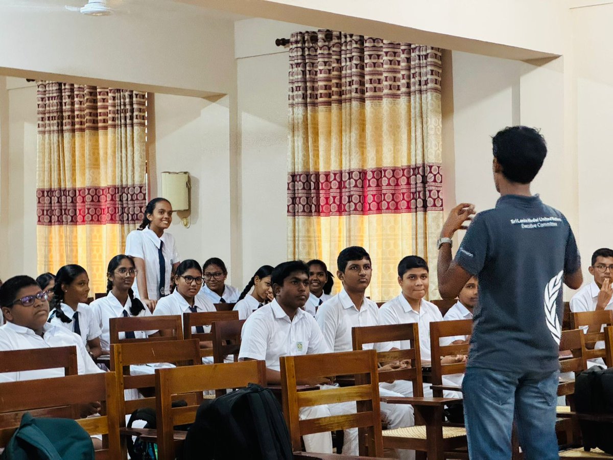 The fourth-ever SLMUN Regional Workshop for the year 2025 was successfully held on the 24th of May 2025 at St. Sebastian's College, Moratuwa! 🎉