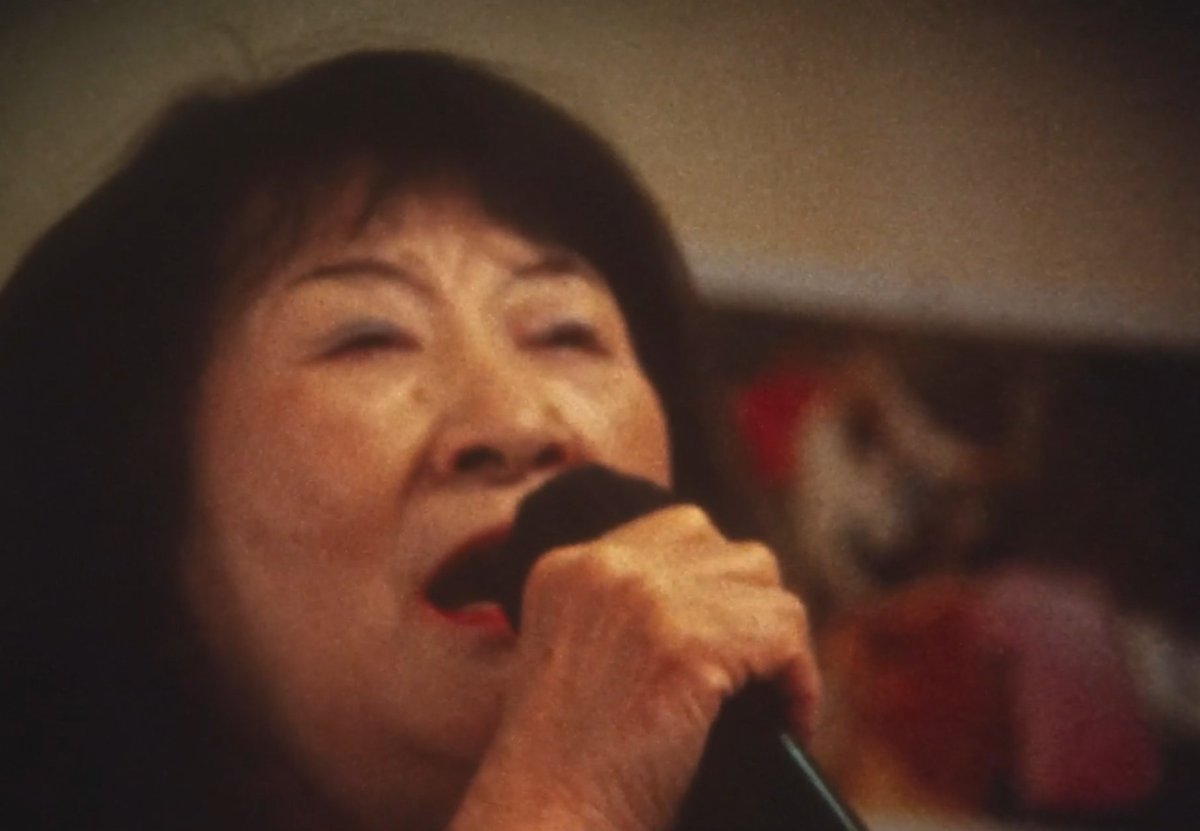 Karaoke Cafe BOSA (2020) by <a href="/_kaori_oda/">小田香</a>  invites the patrons of a karaoke kissaten to reflect on the state of the world during COVID.

“Cafe BOSA leaves traces in these days of unrest as a time capsule of the Anthropocene,” Oda writes.

Watch: collabjapan.org/events/2025/ma…