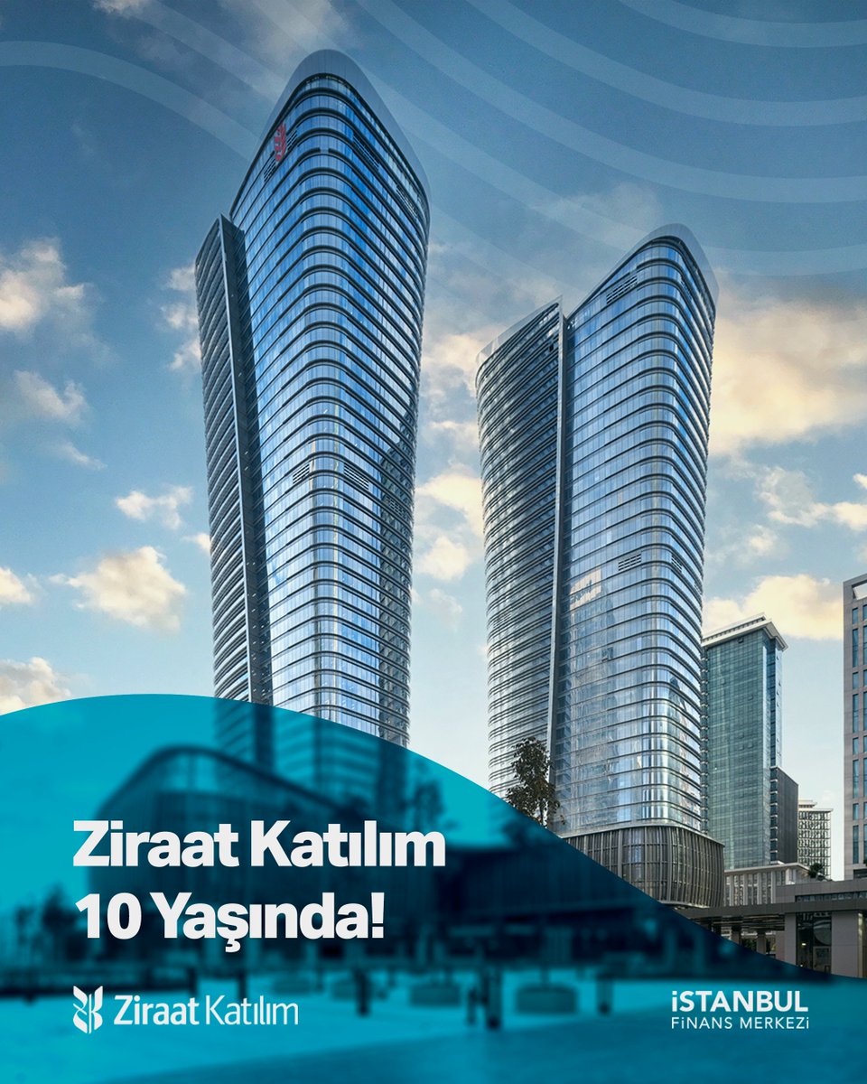 Ziraat Katılım 10 Yaşında! 

Türkiye ekonomisine ve katılım finansına değer katan Ziraat Katılım'a İstanbul Finans Merkezinde ev sahipliği yapmaktan mutluluk duyuyoruz. Birlikte nice yaşlara.

#ZiraatKatılım10yaşında