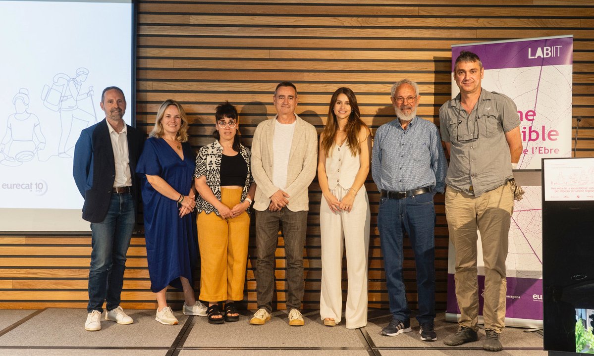 afolch's tweet photo. Molt contents de la Jornada Més enllà de la sostenibilitat... Amb interessantíssimes aportacions dels ponents i el diàleg amb els assistents al voltant de com incorporar dinàmiques de regeneració. #turismeregeneratiuLABIIT #TerresdelEbre #TurismeDIPTA
https://t.co/gD0rZbNsU7 https://t.co/8hUYnxq5Rx