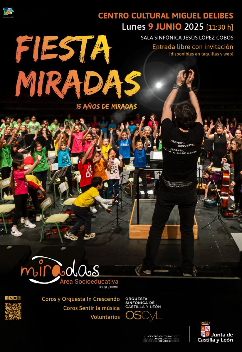 Todo preparado para esta gran fiesta!!!!
<a href="/CREE_CYL/">CREECYL</a> <a href="/OSCyL_/">OSCyL</a> <a href="/educacyl/">Educación JCyL</a> 
#OtraEducacionEsPosible