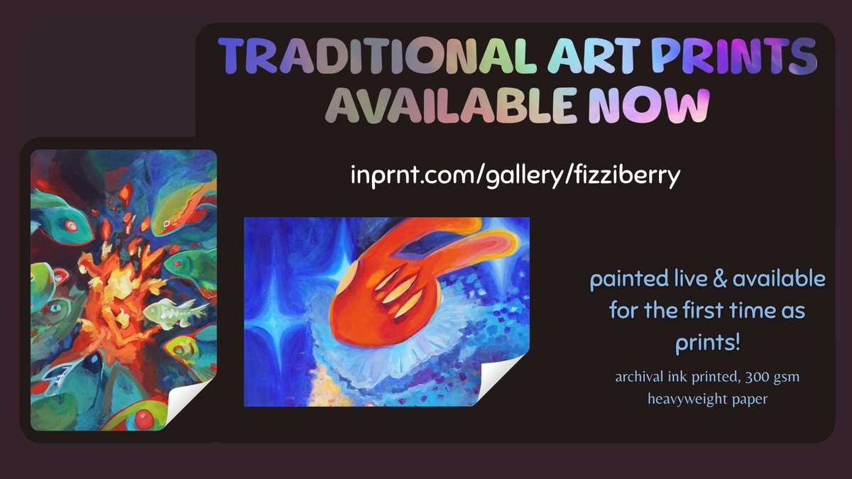 FizziBerry's tweet photo. NEW ART LAUNCH!
available now in my INPRNT shop https://t.co/wNeZYrpbF6