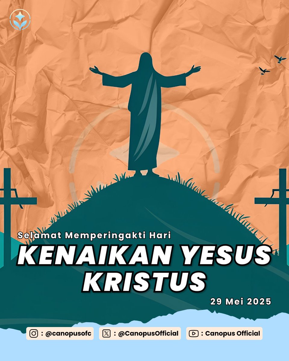 Selamat memperingati hari Kenaikan Yesus Kristus bagi kalian yang merayakan ✨✨✨

Semoga dihari yang suci ini kita mendapatkan pengajaran baru tentang kehidupan, kasih setia, harapan, dan iman yang teguh.