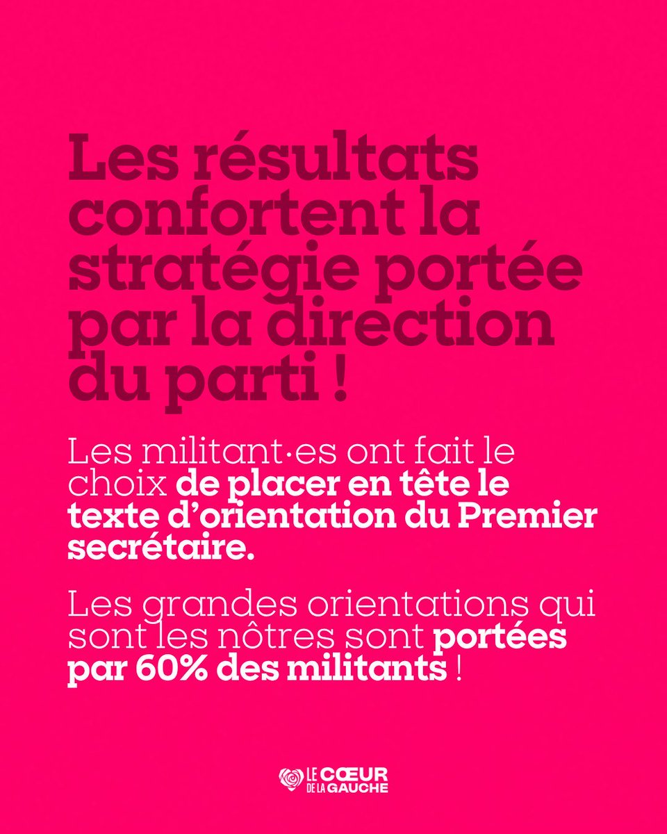 yannicktrigance's tweet photo. On continue ! En route pour le vote du 5 juin ! Votons pour confirmer ce vote du 27 mai et amplifier un PS au ⁦⁦@coeurdelagauche⁩ avec ⁦@faureolivier⁩ comme 1 er secrétaire ! #CongresPS https://t.co/1zSPaSoaEQ