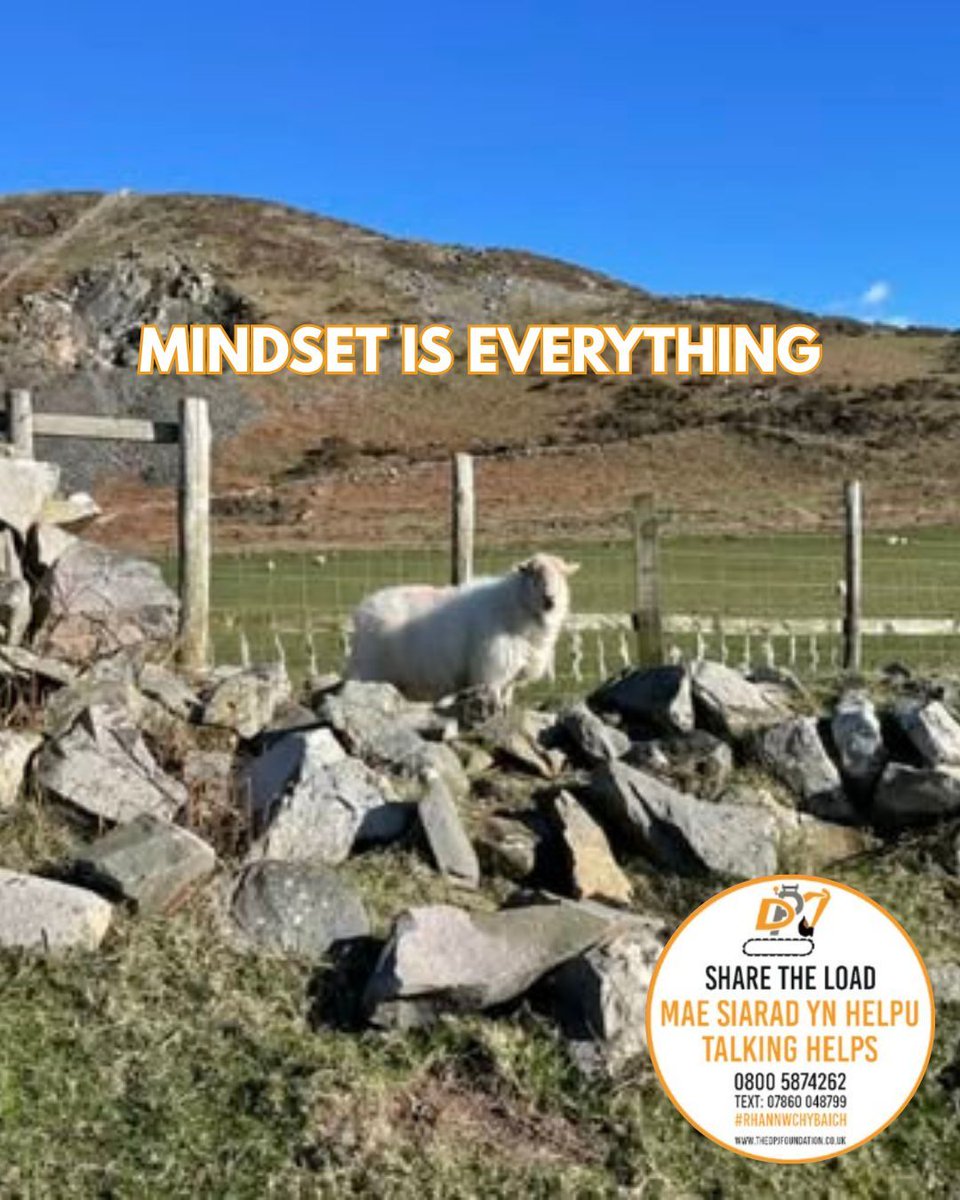 Bore Da • Good Morning ✨

"Mindset is everything”

☎️ I siarad • To talk: 0800 587 4262

📱Neu testun • Or text: 07860 048799

🕰️ Ar agor 24/7 • Open 24/7

#ShareTheLoad #RhannwchYBaich

📸 - Lowri Lloyd