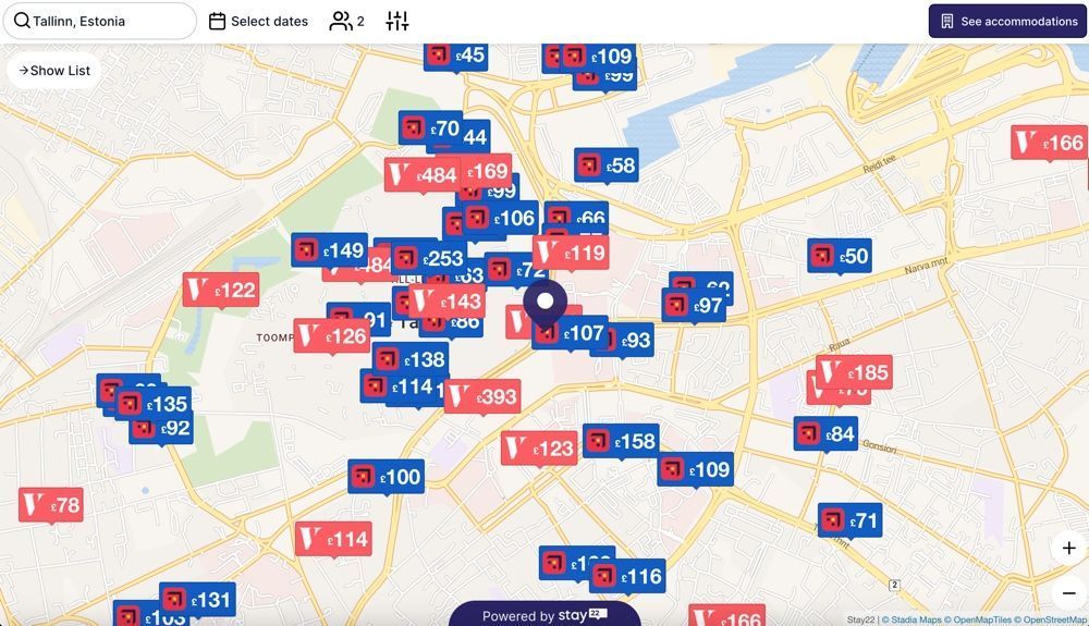 Compare hotel and B&amp;B prices in Tallinn, 🇪🇪 Estonia. worldtravelguide.net/accommodation/