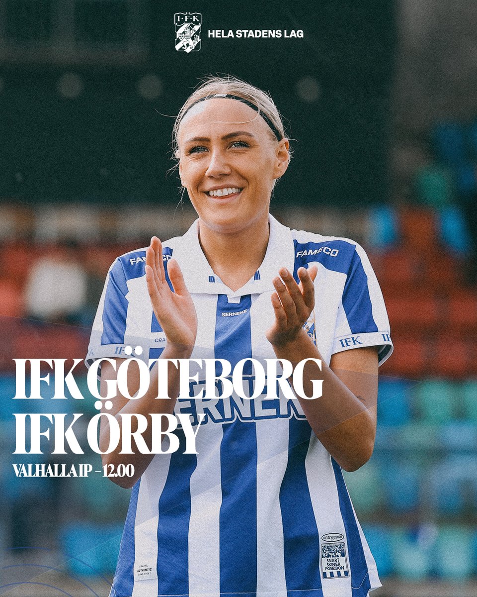 IFKGoteborg's tweet photo. 🔵⚪️| Mot tre nya poäng!

Matchtruppen: https://t.co/Um8Qb5vdKD

Biljetter: https://t.co/ovMcgj1BXU

#ifkgbg | Foto: https://t.co/vqvuz5XRqn https://t.co/pl4LRTNi7K