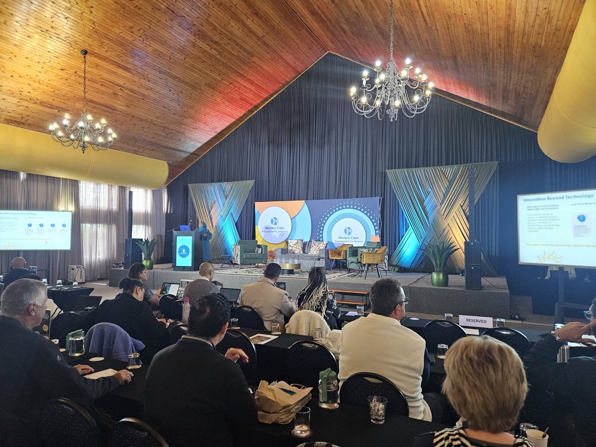 I’m attending the 12th Annual WC Procurement Conference today - a vital platform for learning, collaboration &amp; strengthening service delivery across all spheres of government. #SPW2025WC #BlueprintToImpact #LegacyOfGrowth