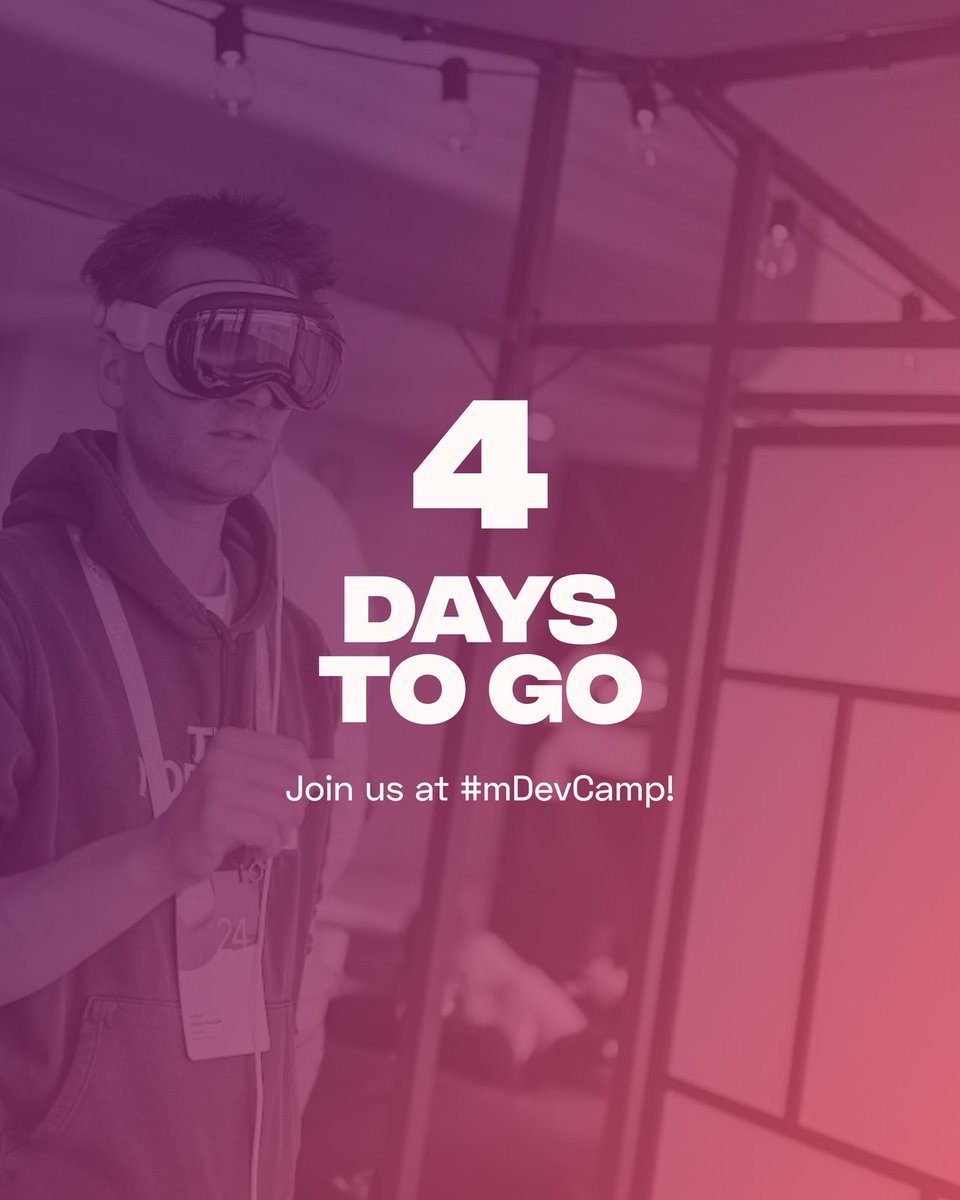 💎 4 days to go! Join us at #mDevCamp!

Our product partners are bringing serious value! Movement Office with trainers Adam Hudec and Robin Viktora will help you combat that developer lifestyle (plus exclusive e-book!). Jan Melvil Publishing offers 30% off all books for attendees