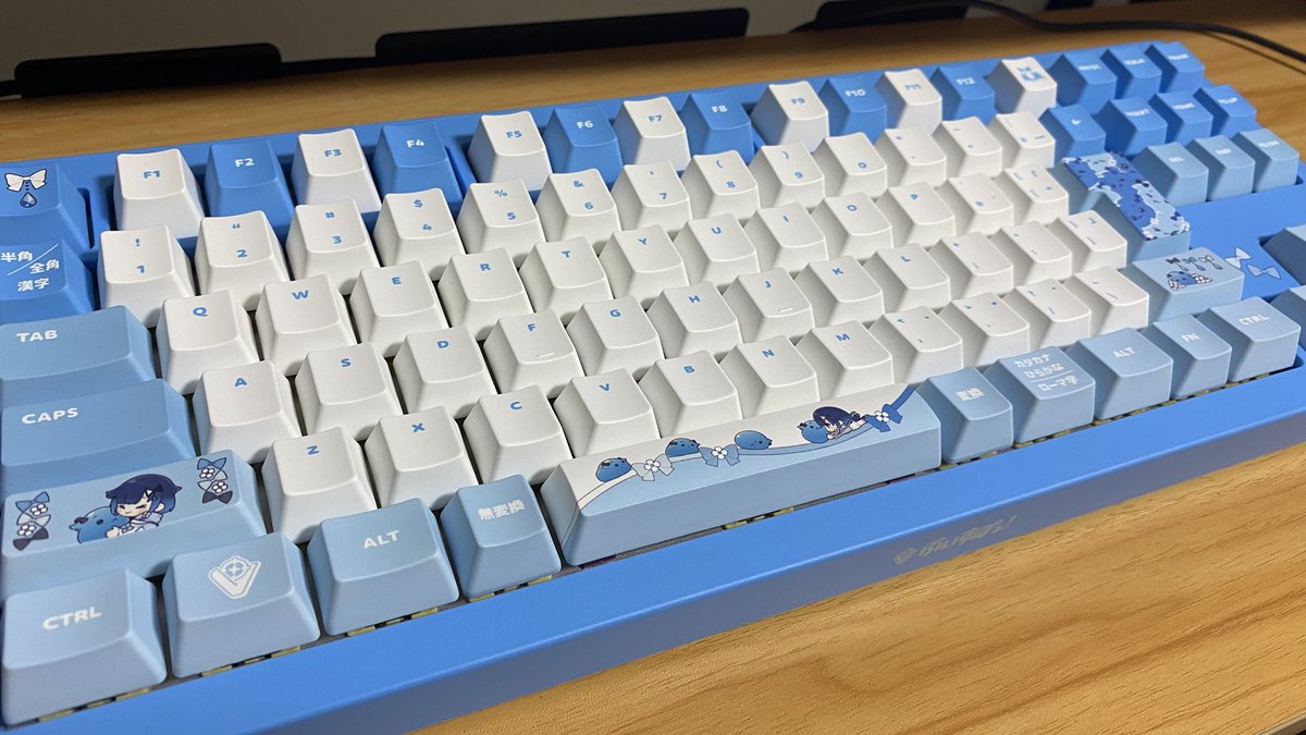 こかげんぬのぶいすぽキーボードが届いた