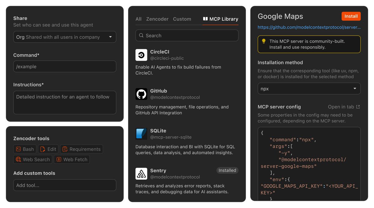 zencoderai_fun's tweet image. The Most Intuitive AI Coding Agent - Code faster, smarter, and stay in the flow.
