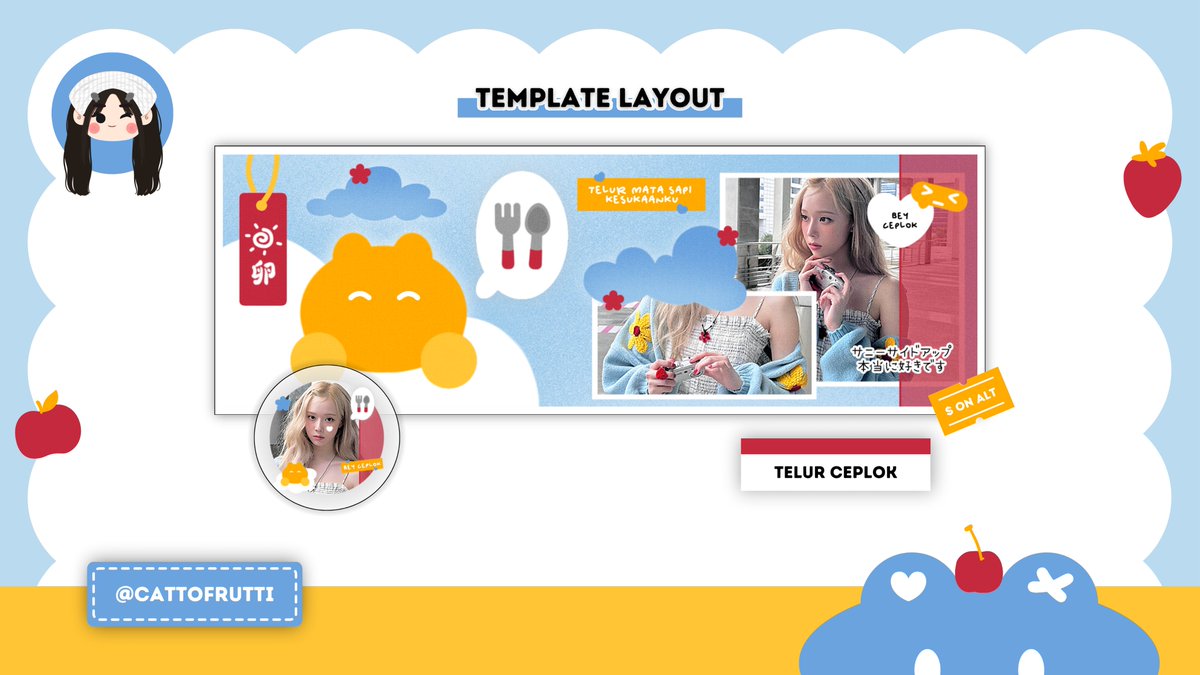 help repost, thank you.

hayi, aku masih punya 2 template layout ipv yang bisa kamu jemput melalui dm. harga spesial flash sale hanya 100k/ea. ada tutorial. langsung dm aja yaah selagi tweet ini masih ada! 💬🍎🍳

#zonauang