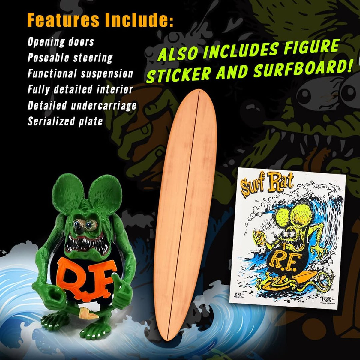 楽天市場】サーフィン フィギュアの通販 RFフィギュア サーフボード付き