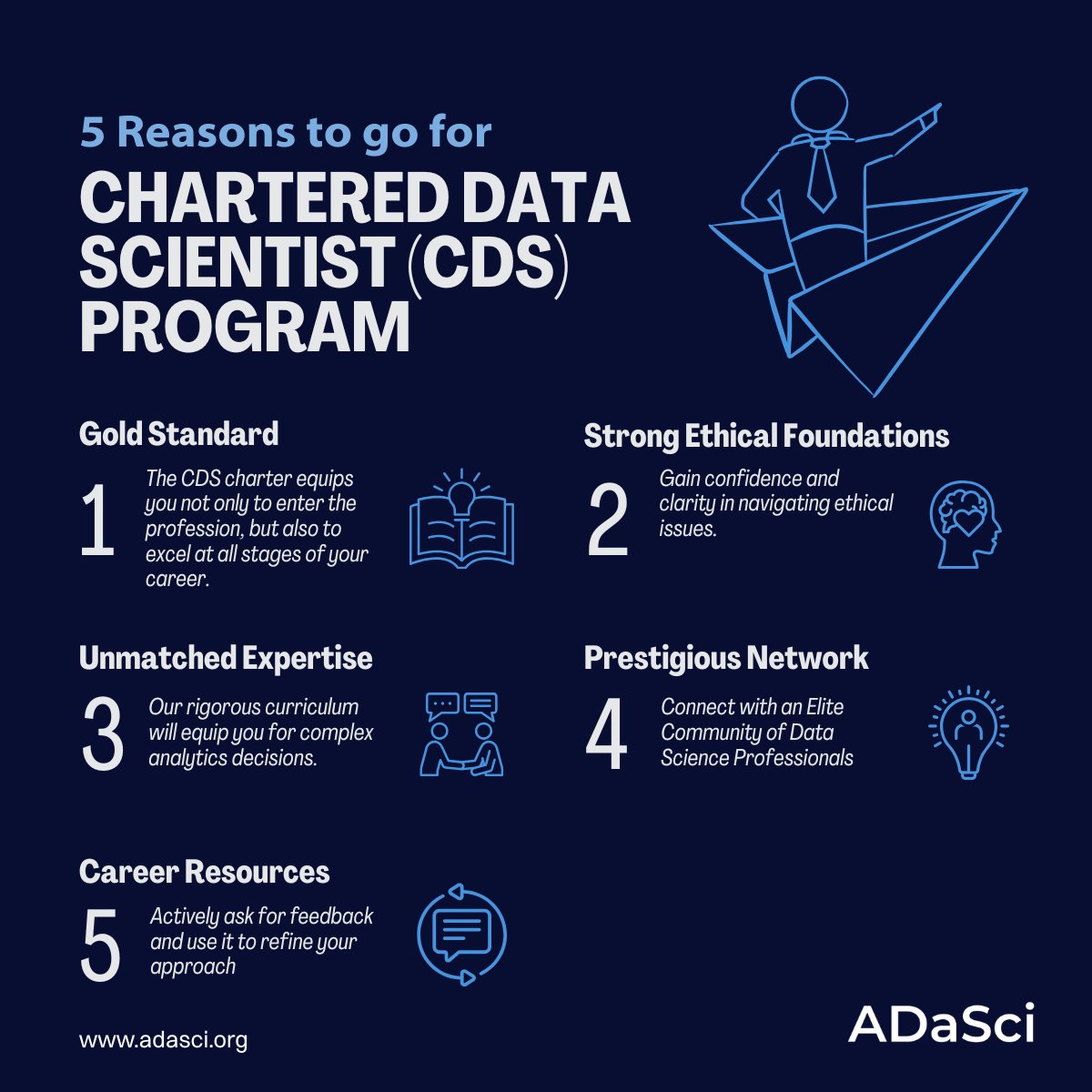 Become a Chartered Data Scientist (CDS). Gain deep, applied analytics skills and a strong grasp of the data science profession.

Start here 👉 adasci.org/cds

#CDS #DataScience #AdaSci