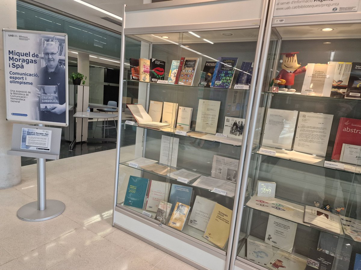 Moltes gràcies pels teus consells, Miquel. Quants records i quin llegat tan brillant. El fons que té la <a href="/UABBarcelona/">Universitat Autònoma de Barcelona</a> ajudará a tots els investigadors en Comunicació i Esport cc. <a href="/ireuab/">Institut de Recerca de l'Esport (IRE-UAB)</a>