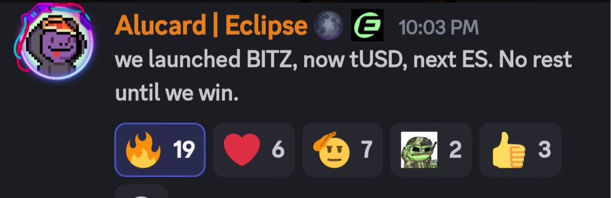 team is cooking fam, good things ahead!!
#EclipseEverything