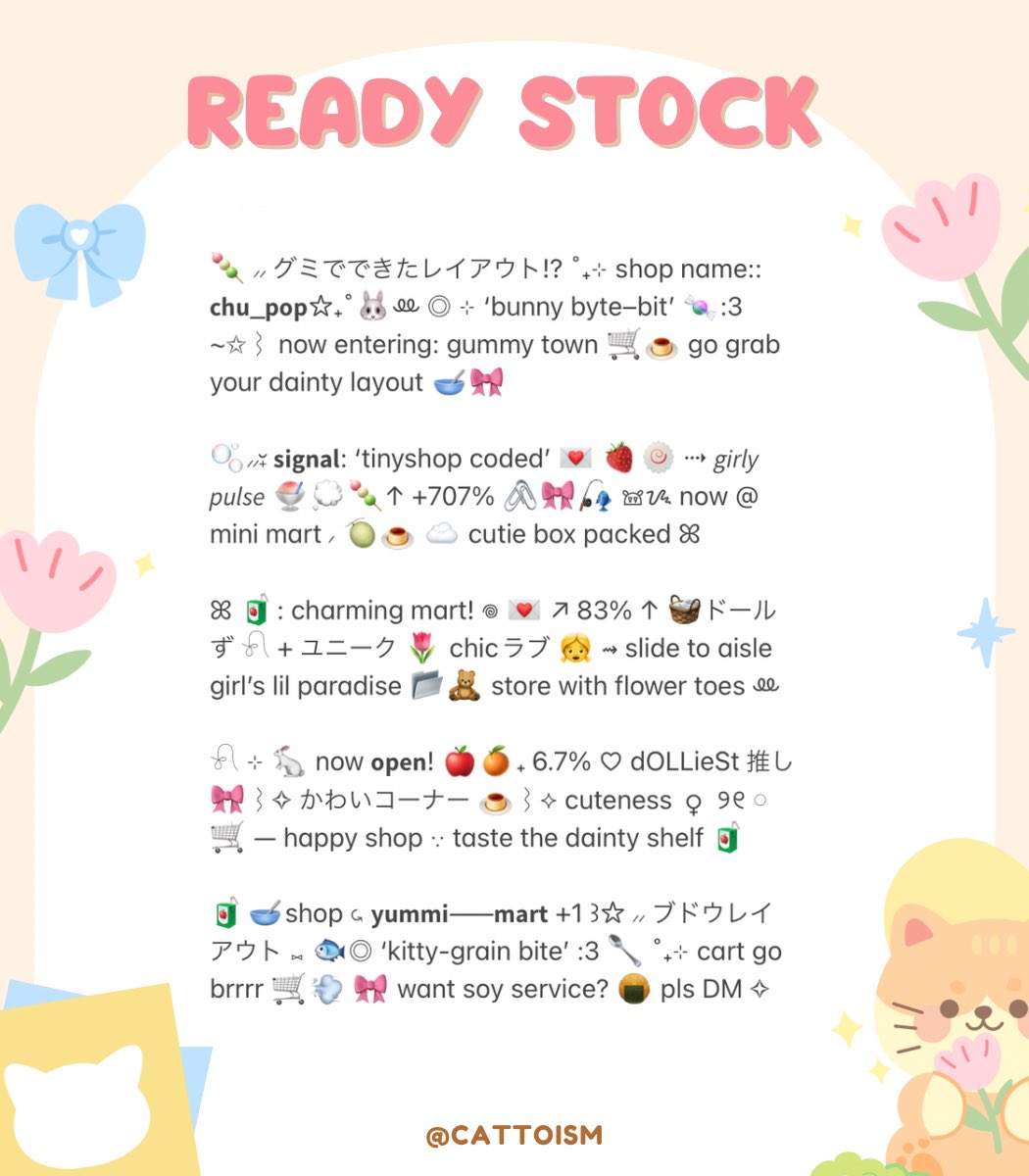 a repost would be appreciated💗

こんにちは~!

halo 👋 aku 👩🏻‍🦰 membawa 🧺 hasil 🥦panen 🍎 wording 📝 ready stock, ada 15 bio 🐟🍡 yang dapat 🥢 kamu bawa 🧃pulang 🧚‍♀️ dengan 🥣 harga 3.5k. 🎀

ketuk dmku untuk menjemput si manis mungil ini ya~! :3 
#zonauang #zonaba #zonajajan