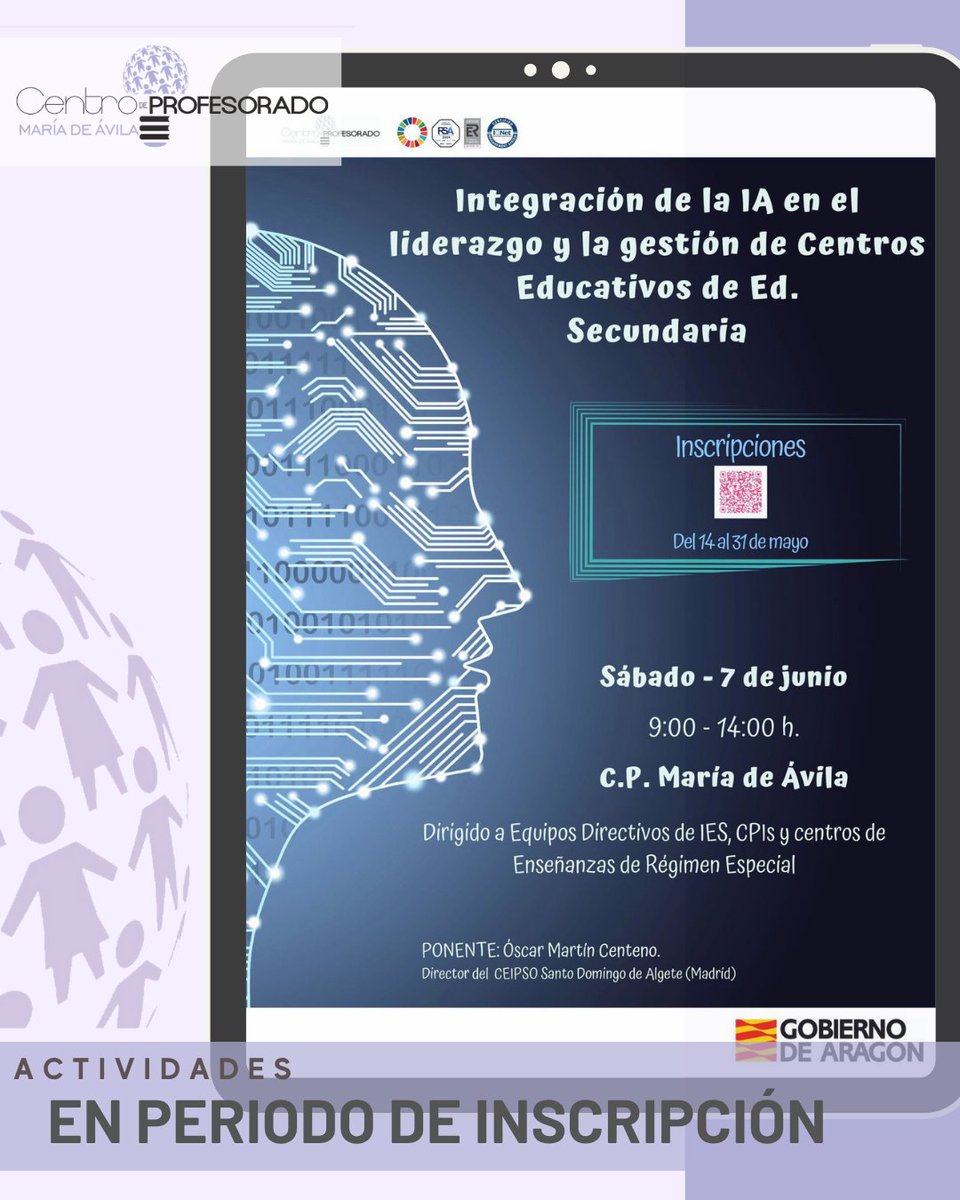 Actividades en periodo de inscripción 👉doceo.catedu.es/epgfp/portada