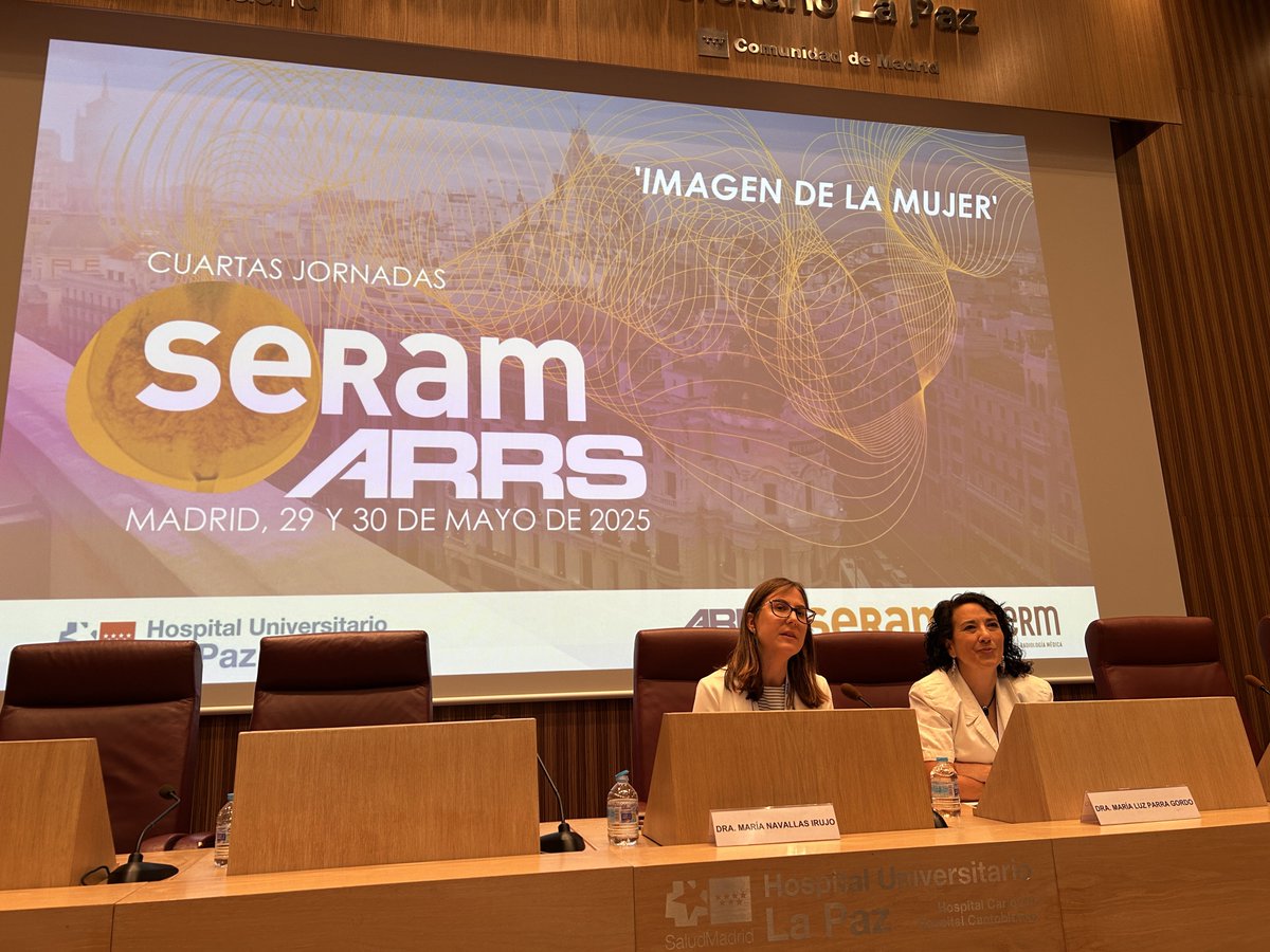 Comienza el programa científico con el primer bloque: Patología del embarazo y puerperio

Modera la sesión la Dra. María Navallas junto a la Dra. Mari Luz Parra

#SERAM2025ARRS