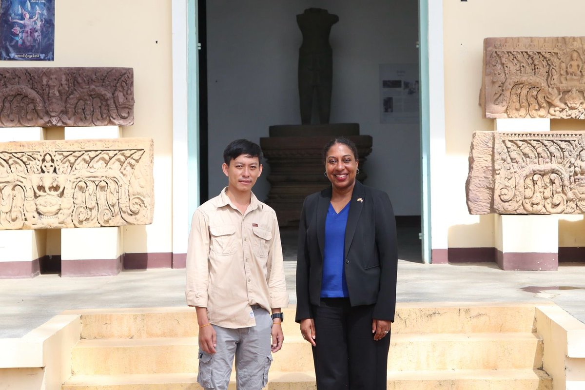 The United States is a proud contributor to the preservation and repatriation of Cambodia’s cultural artifacts, which protects the Kingdom’s sovereignty.  Chargé Walker visited the recently reopened Battambang Provincial Museum, which is supported by U.S.-based organization