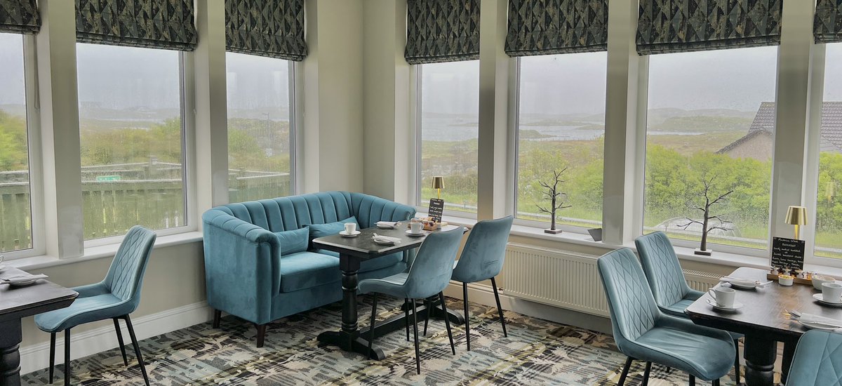 MarionMacNeil's tweet image. 🌧️ Latha fliuch 🌨️

Dreich day but still a lovely view at breakfast time ❤️ 

“Without rain, you have little existence. Everything has a purpose in life”.