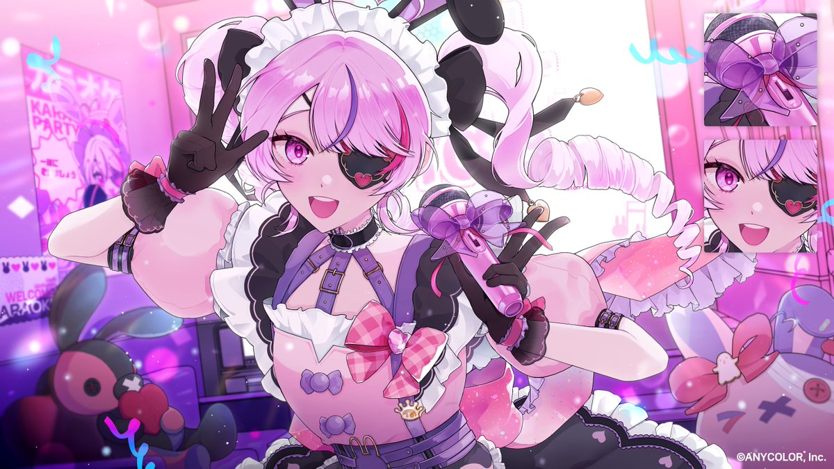 I worked on the thumbnail art for Maria Marionette(@/MariaMari0nette)'s Karaoke Stream! 🎤
I'm really honored to have this opportunity!! 🥰

🎤Please check out her stream!🎼

❤️‍🩹youtube.com/live/RmTXU9M3r…
❤️‍🩹youtube.com/live/JvKhe6zZz…