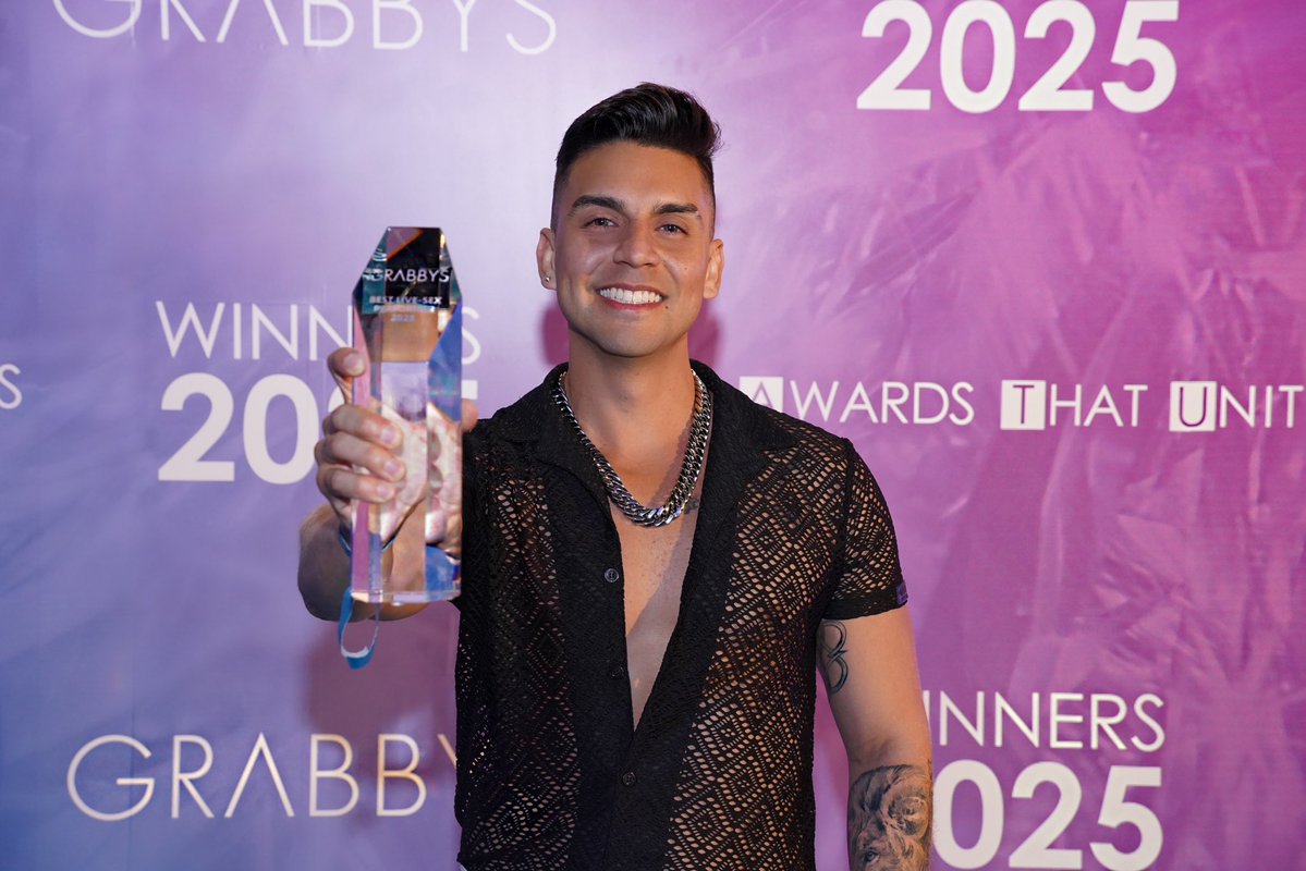 Connor Dagger ๐ช๐ธ (@connordagger1) on Twitter photo LOS PREMIOS GRABBYS EUROPA ๐ <a href="/GRABBYSEVENTS/">GRABBYS Europe</a>
Son los premios mรกs importantes del cine para adultos en Europa, Feliz de compartir con vosotros de ser uno de los ganadores de un premio GRABBYS en la categorรญa:
ยกBEST LIVE-SEX PERFORMERS!
es todo un privilegio haber ganado uno ๐ LOS PREMIOS GRABBYS EUROPA ๐ <a href="/GRABBYSEVENTS/">GRABBYS Europe</a>
Son los premios mรกs importantes del cine para adultos en Europa, Feliz de compartir con vosotros de ser uno de los ganadores de un premio GRABBYS en la categorรญa:
ยกBEST LIVE-SEX PERFORMERS!
es todo un privilegio haber ganado uno ๐