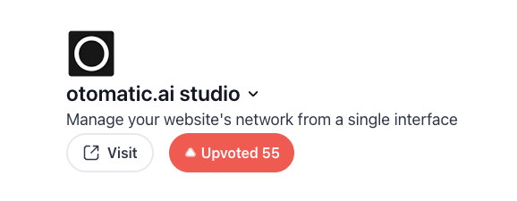 N'hésitez pas à 🔥UPVOTE otomatic.ai sur producthunt ! 
👍 producthunt.com/posts/otomatic…