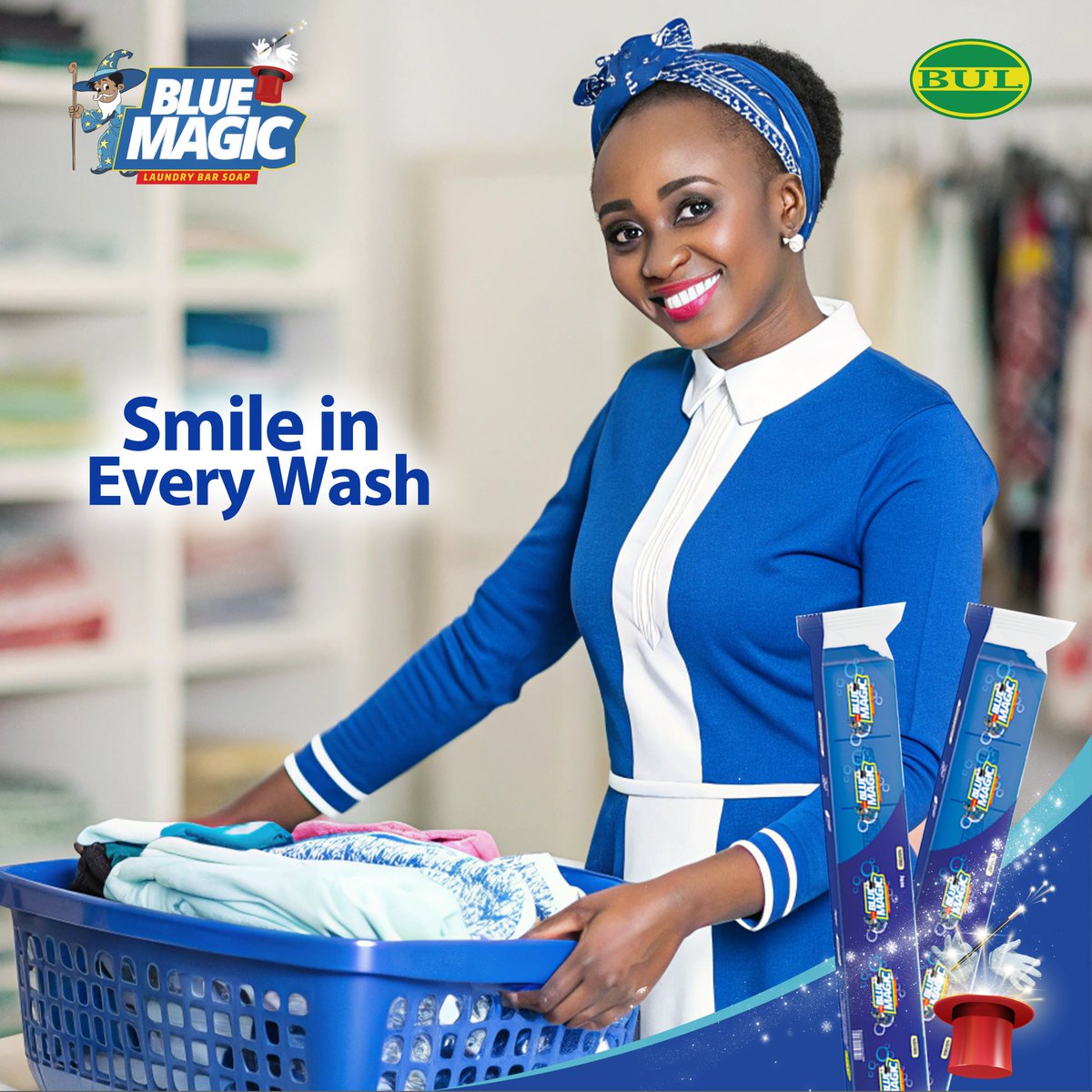 There’s nothing like the feeling of clean clothes and a beautiful smile! 💙
With Blue Magic, your laundry stays fresh, bright, soft, and clean  every time.

#BlueMagicClean #FreshFeels